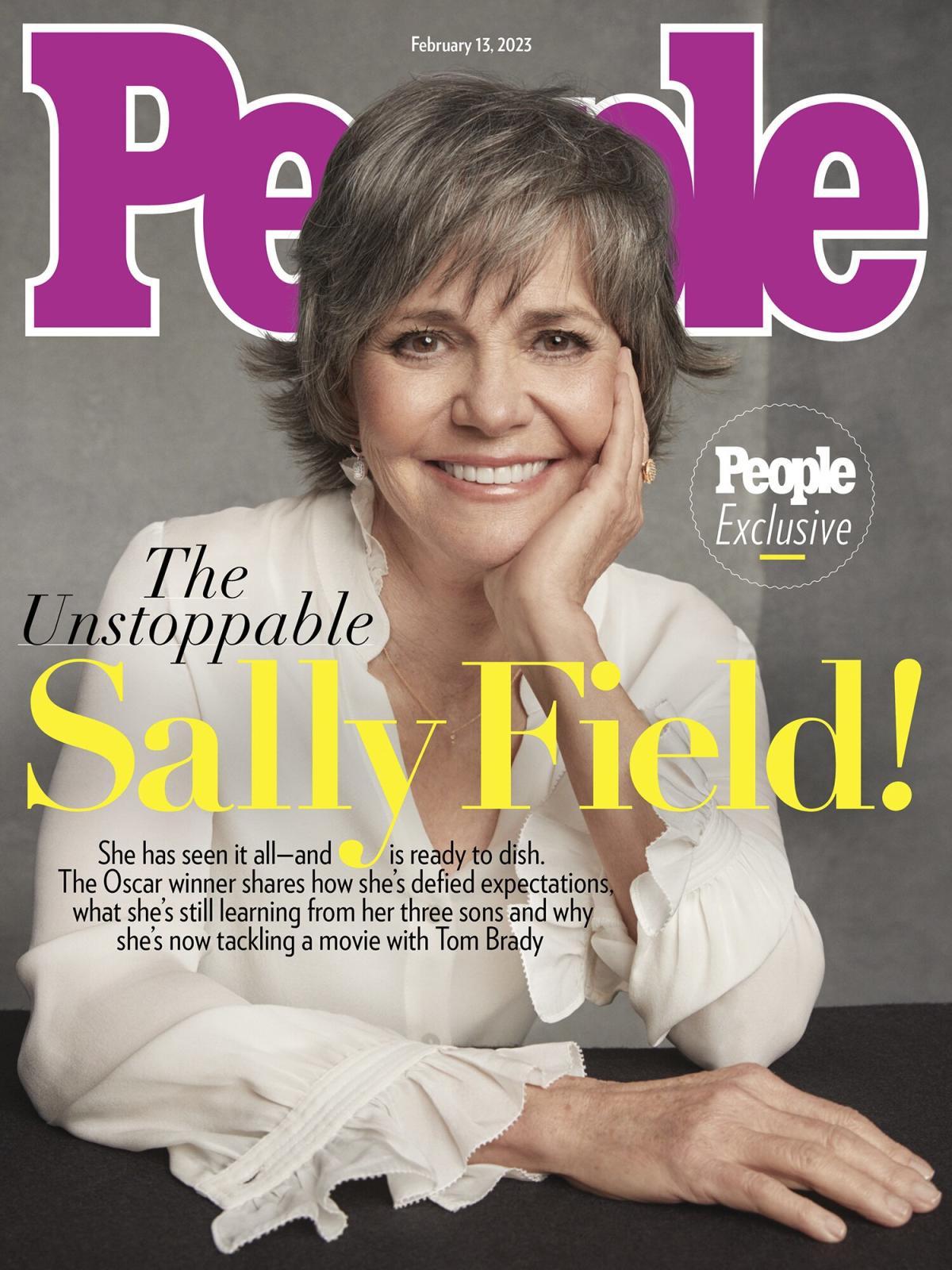 Sally Field Says Tom Brady Was 'Nervous' on 80 For Brady Set: 'But