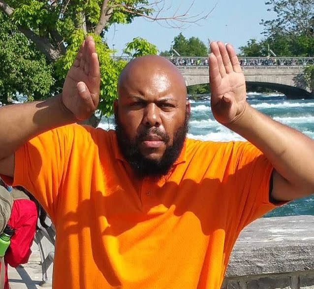 Steve Stephens has been named as the suspect wanted over the shooting. Source: Facebook