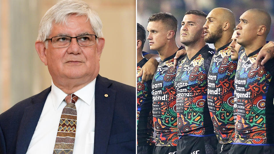 Federal Minister for Indigenous Affairs Ken Wyatt says the national anthem must be played at the NRL Indigenous All-Stars game. Pictures: Getty Images