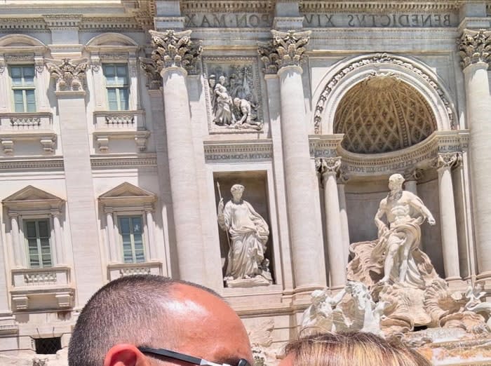 Risto Mejide y Natalia Almarcha, dos enamorados en Roma