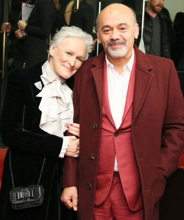 Christian Louboutin & Glenn Close Raise Awareness for Mental Health –  Footwear News