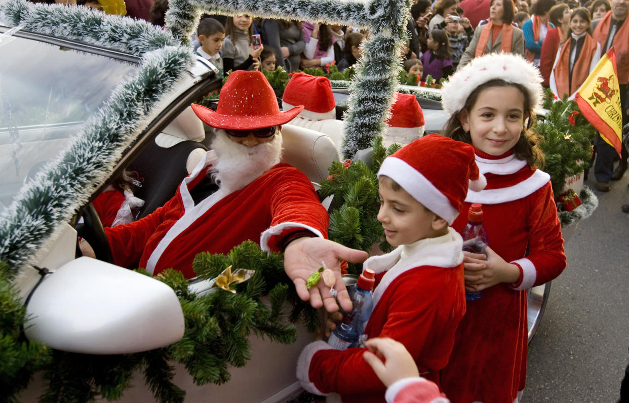 Kinder im Jahr 2009 bei Weihnachtsfeierlichkeiten in Nazareth. (Bild: AP Photo)
