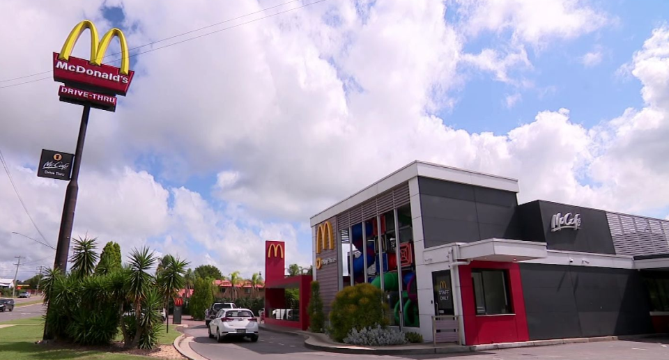 Raymond Terrace McDonald's in NSW. 