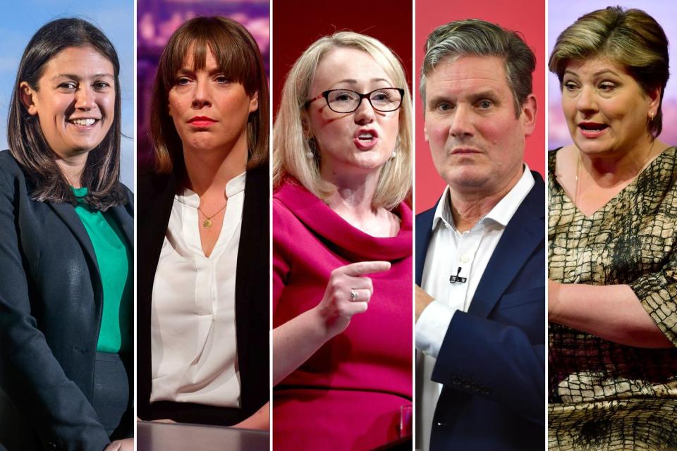 The remaining contenders in the race to replace Jeremy Corbyn as Labour leader