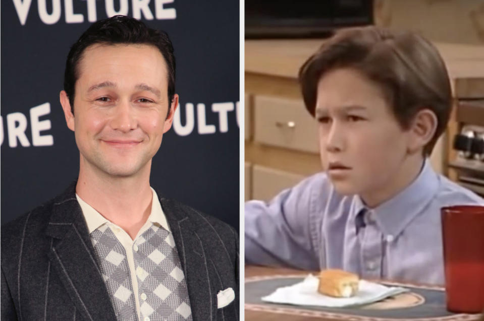 Joseph Gordon-Levitt now vs. when he appeared in "Roseanne."