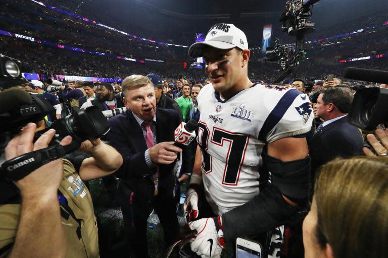 Rob Gronkowski retirement: New England Patriots star calls time on glittering nine-year NFL career