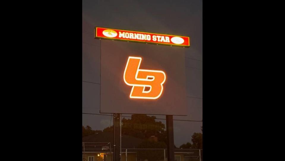 Donations helped pay for a new $110,000 video scoreboard at Loftin Stadium for the Los Banos High football program.