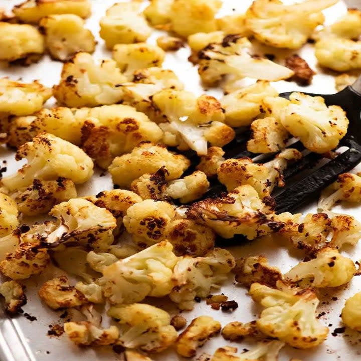 Roasted cauliflower.