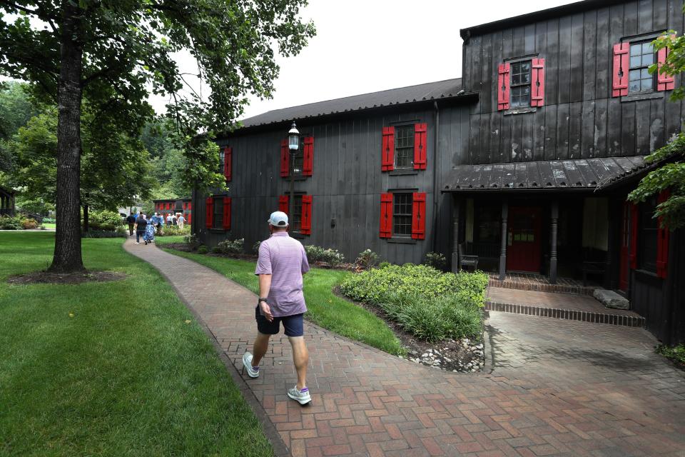 The grounds at the Maker's Mark distillery in Loretto, Ky. on Aug. 10, 2023.  