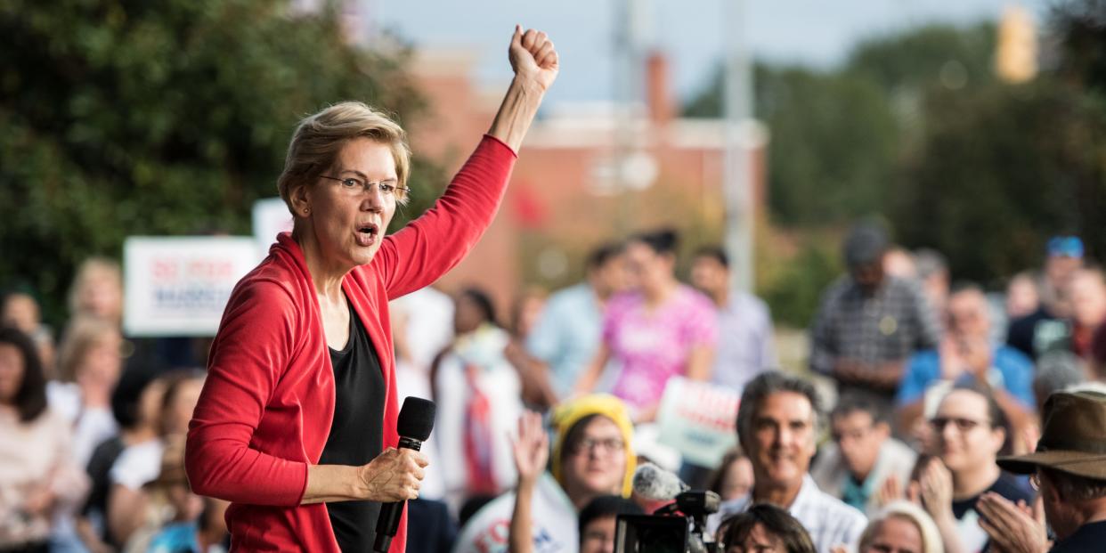 Elizabeth Warren rally