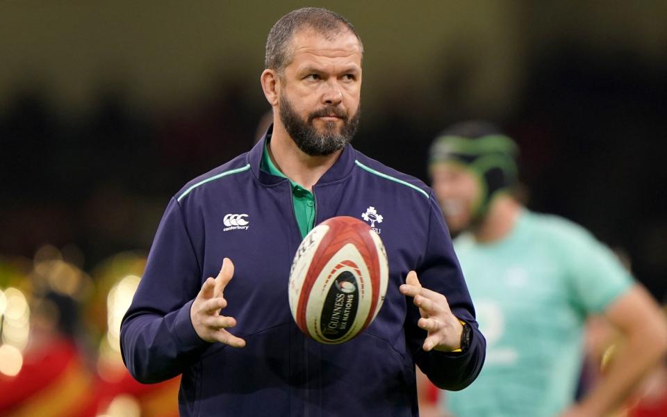 Andy Farrell - Where Ireland’s Six Nations match with France may be won or lost - PA/Joe Giddens