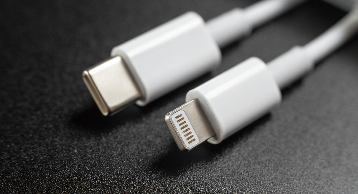  Lightning cable and USB-C cable 