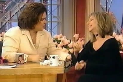 Rosie O'Donnell and Barbra Streisand