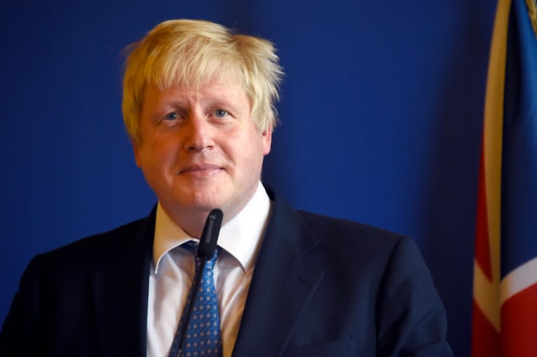 Britain's Foreign Minister Boris Johnson has described Russia's Vladimir Putin as a "ruthless and manipulative tyrant"