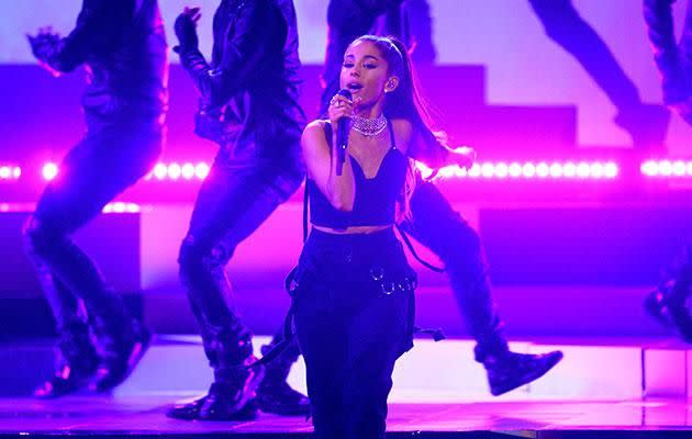 The explosion reportedly occurred minutes after her last song. Source: Getty