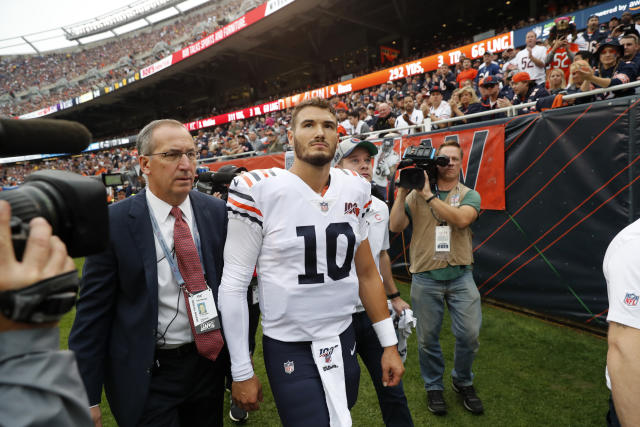 Are Bears in danger of losing locker room if Mitchell Trubisky