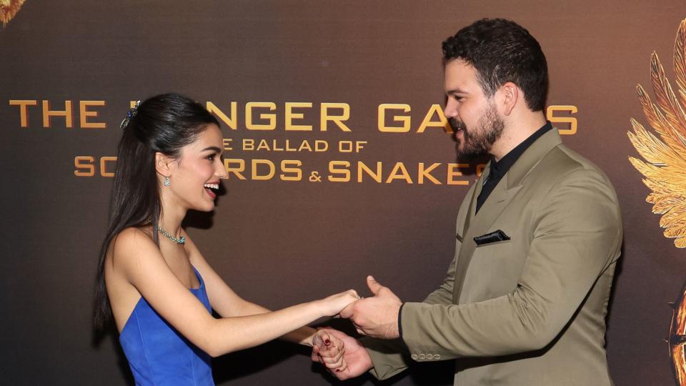 he hunger games the ballad of songbirds snakes new york screening