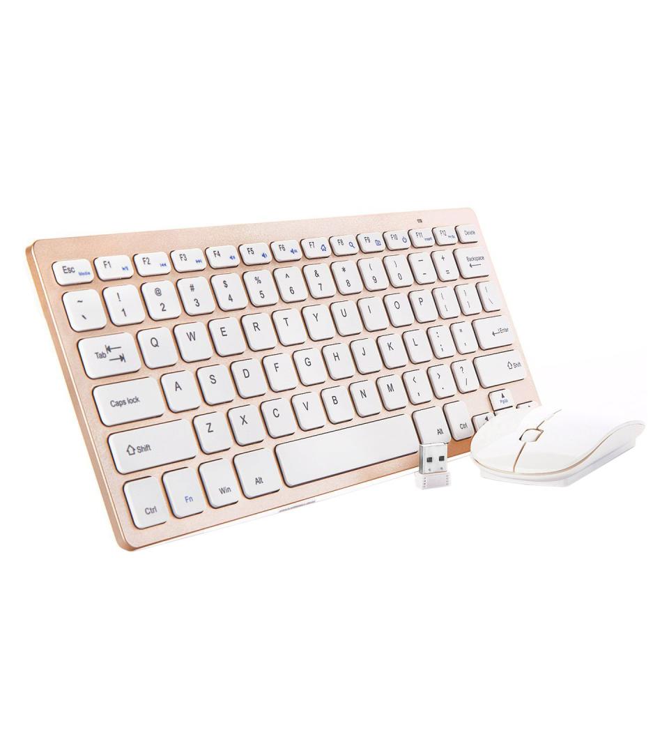 Jelly Comb Slim Portable Keyboard and Mouse