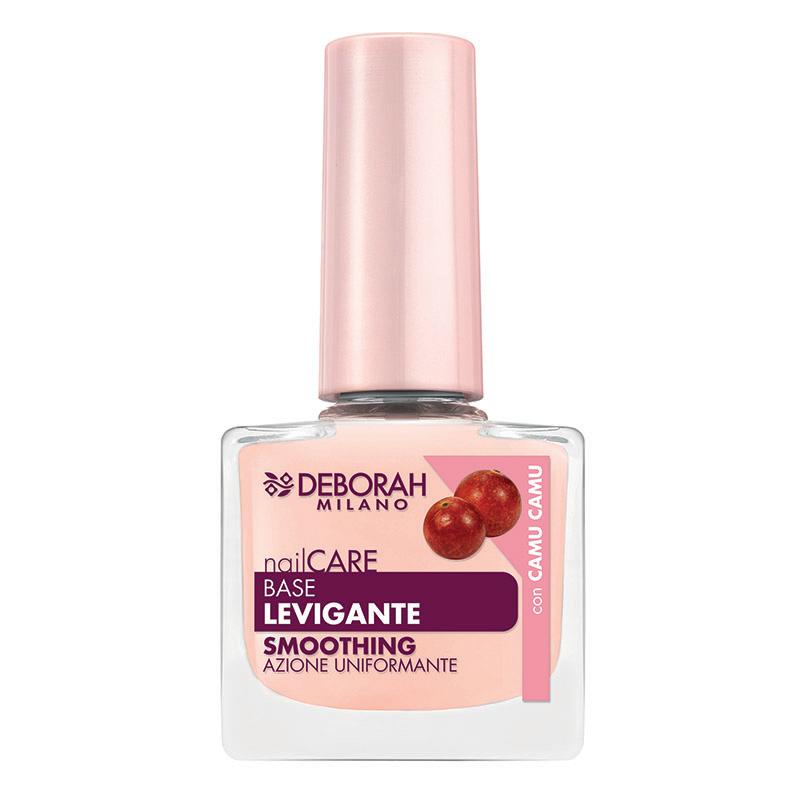 <p><strong>Resurfaçant</strong> </p> <p>Des agents lissants, de la vitamine E et un extrait de camu camu, riche en vitamine C, pour lutter contre les stries. <br> <em>Base Lissante Soin des Ongles, Deborah, 7,90 € les 11 ml.</em></p>