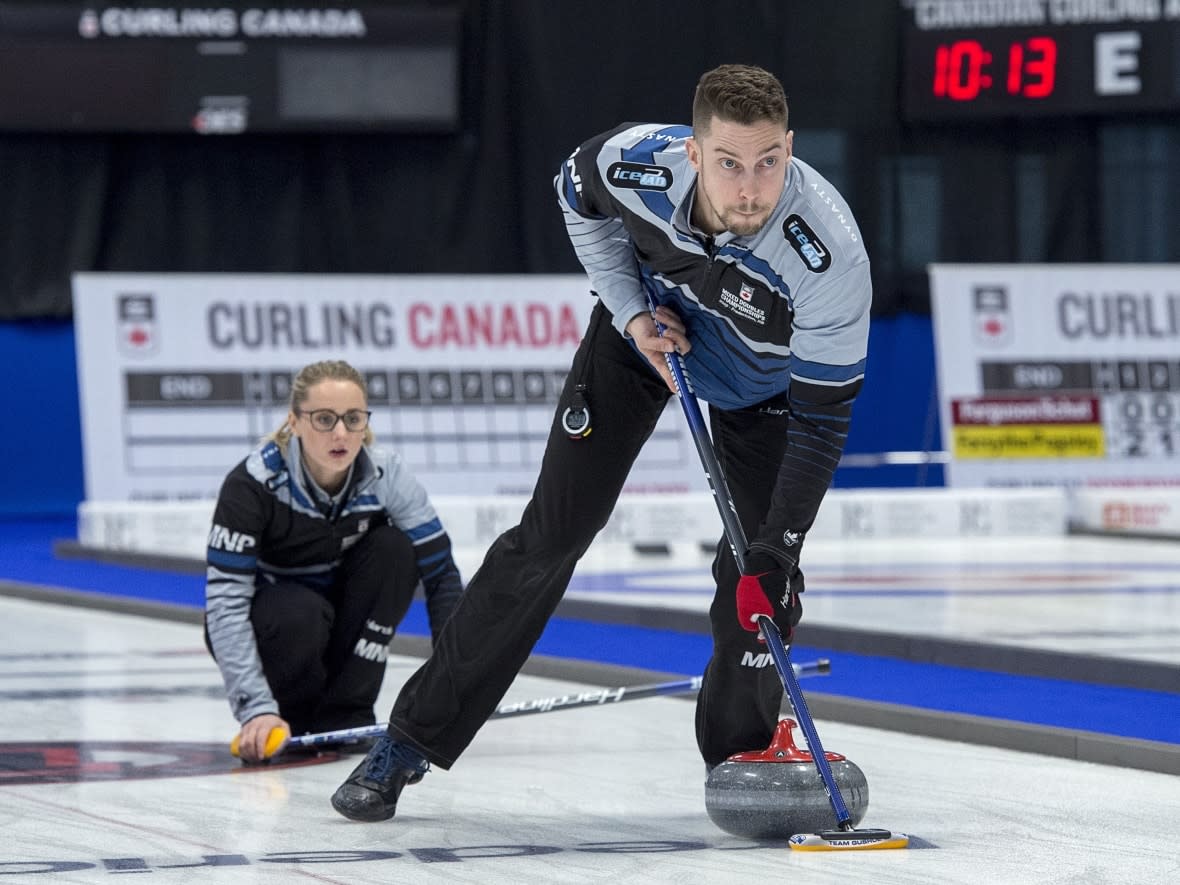 Brett Gallant and Jocelyn Peterman are heading to the Olympics for the first time. (Andrew Vaughan/The Canadian Press - image credit)