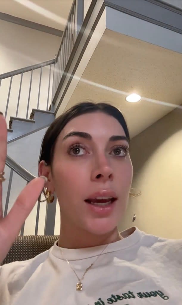 Brianna Chickenfry details the car accident on TikTok. TikTok / @ihatebriannachickenfry