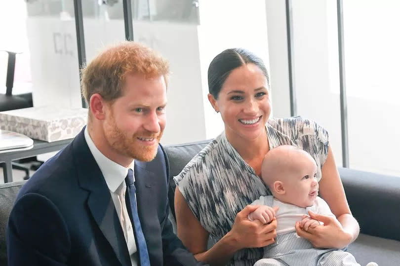 Prince Harry, Meghan and a baby Archie