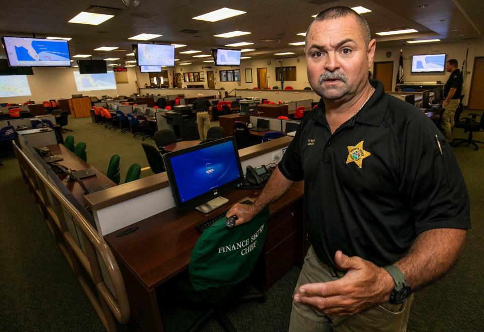 Marion County Emergency Management Director Preston Bowlin.