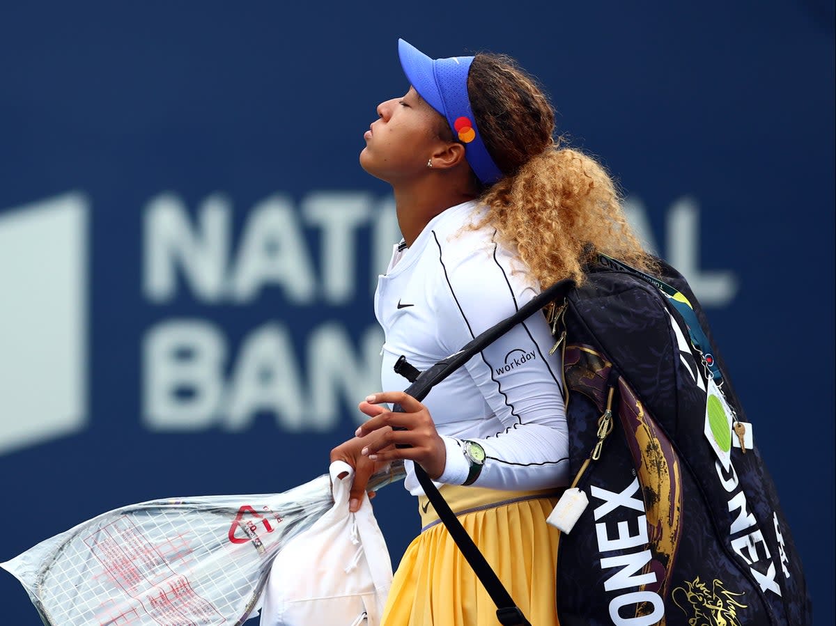 The two-time US Open champion was forced to pull out of her first round match (Getty Images)