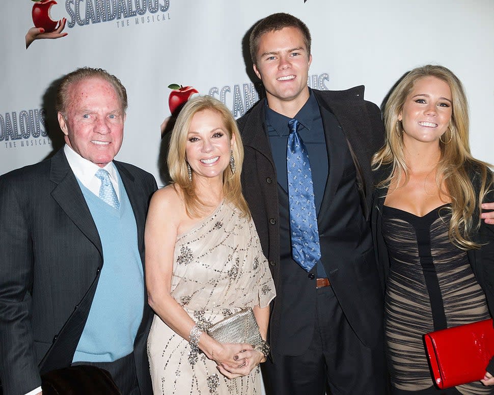 Frank, Kathie Lee, Cody and Cassidy Gifford