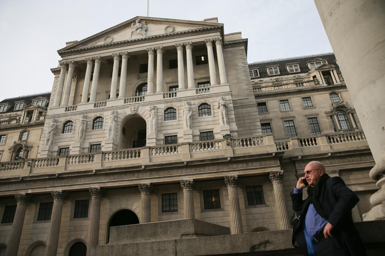 The Bank of England has acted to increa. Getty Images