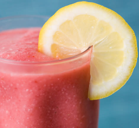 Pink Lemonade Strawberry Smoothie