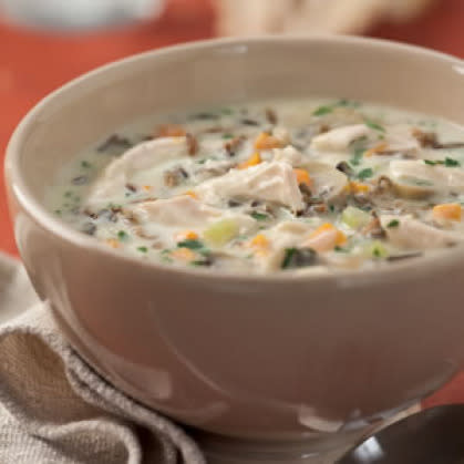 Cream of Turkey and Wild Rice Soup