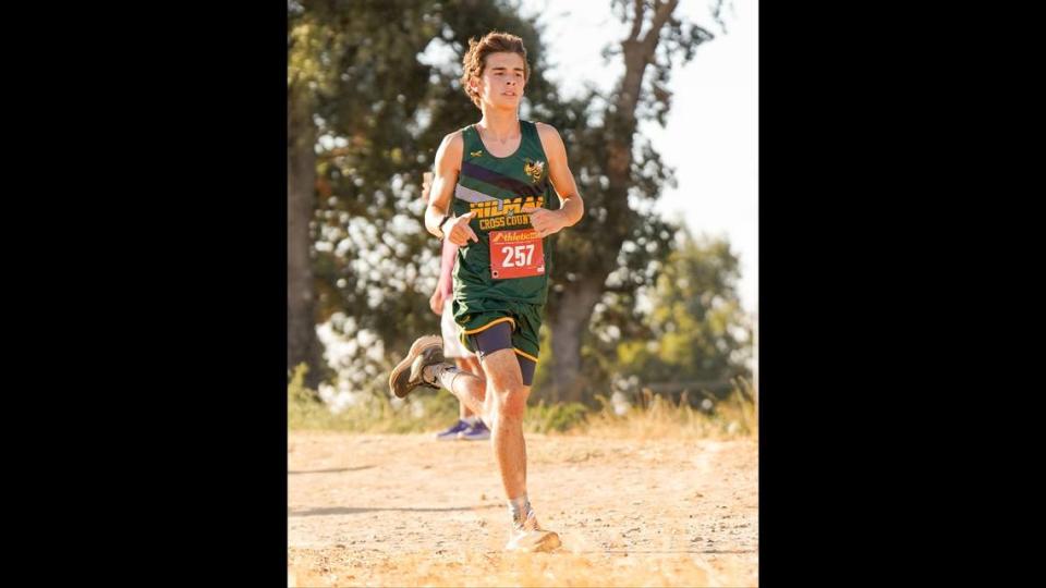 Hilmar High School junior Jeffery Mendonca is the Merced Sun-Star Male Cross Country Athlete of the Year.