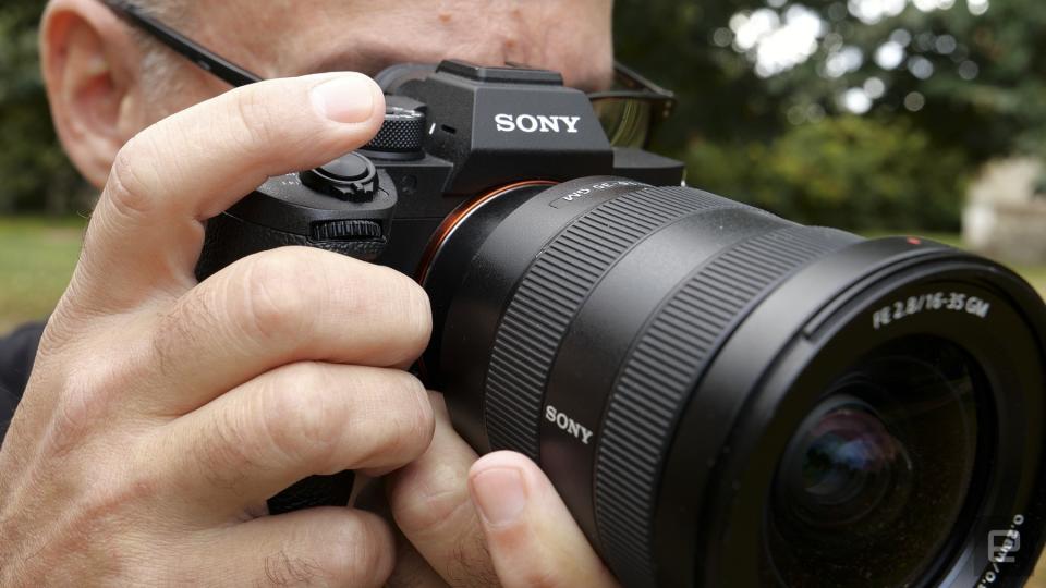 Sony A7R IV full-frame mirrorless camera 