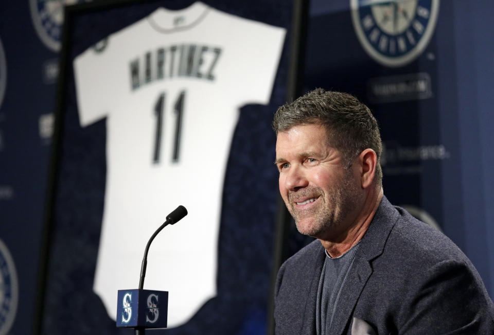 Edgar Martinez moved much closer to Hall of Fame induction during his penultimate year on the ballot. (AP Photo)