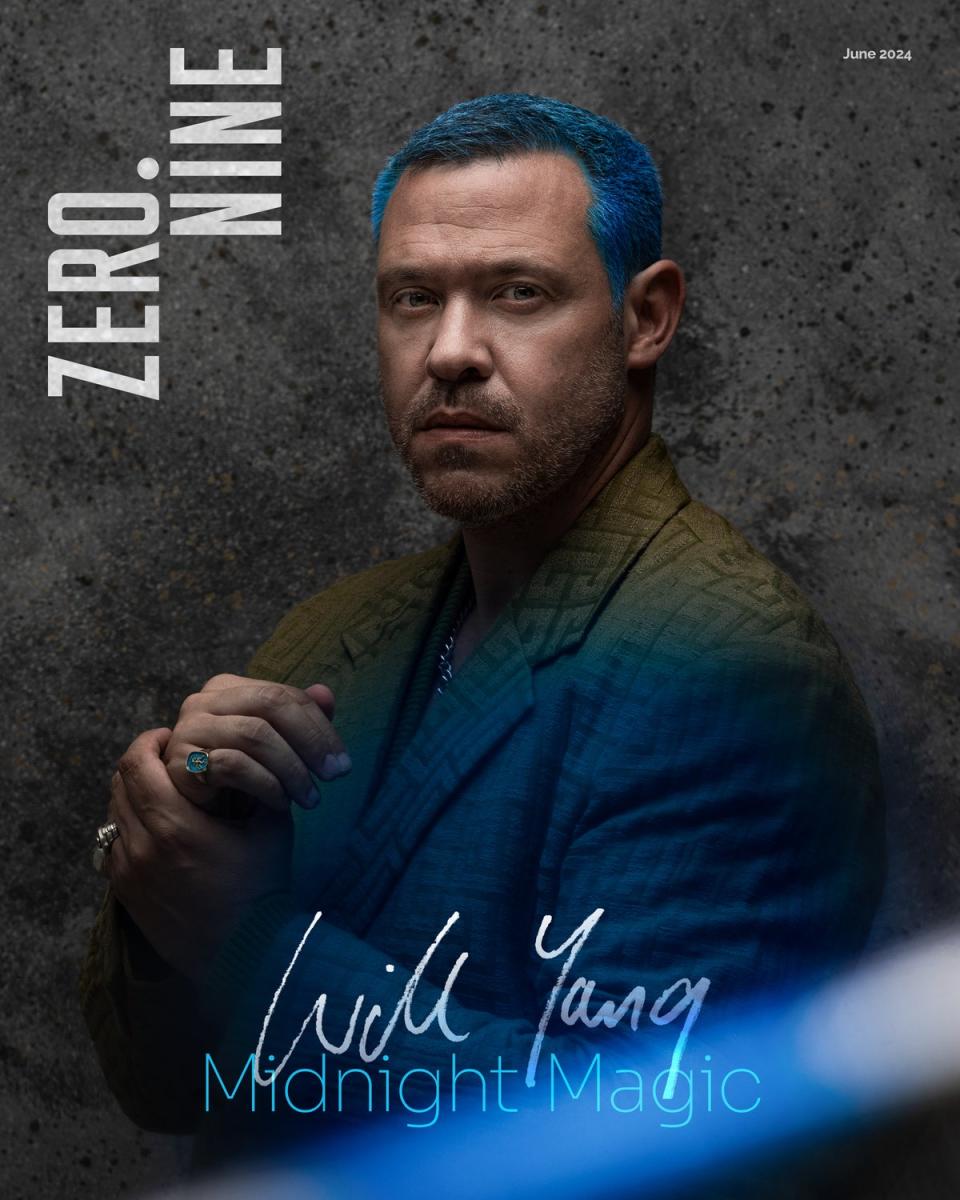 Will Young appears on the cover of the latest issue of Zero Nine magazine (ZERO.NINE / Christian Trippe)