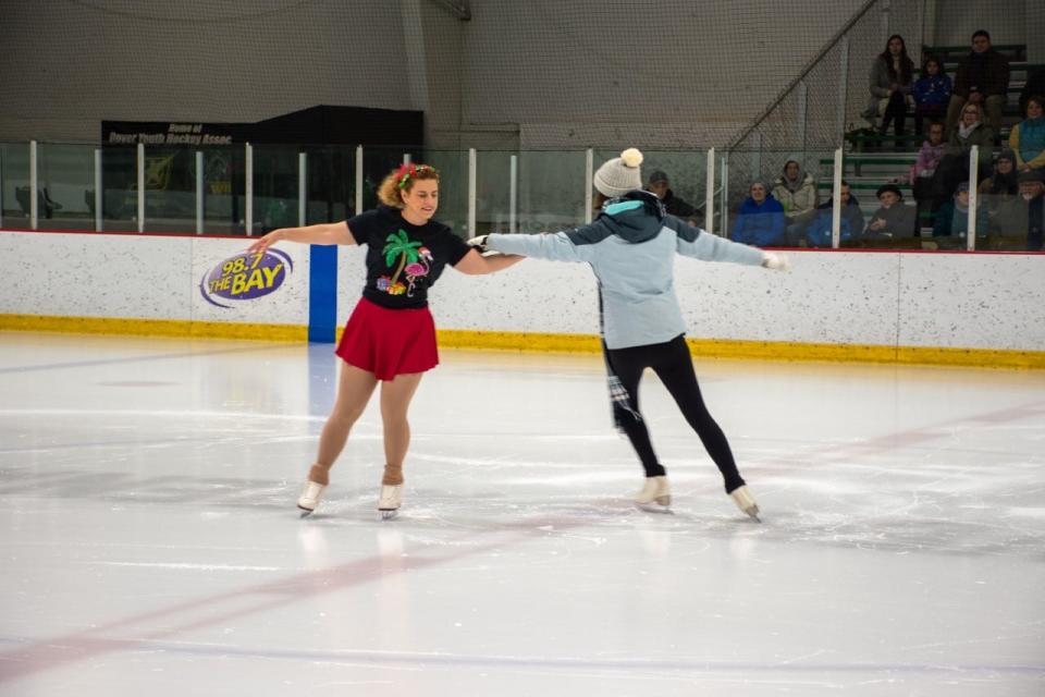 The Great Bay Figure Skating Club's annual Holiday Show was held at the Dover Ice Arena.