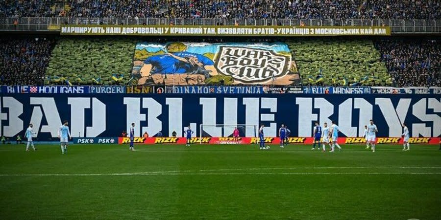 It is not the first time that Dinamo Zagreb fans have supported Ukrainian soldiers