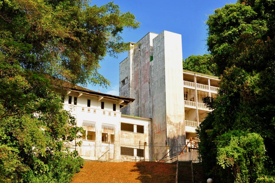 The derelict Old Changi Hospital in Singapore. (PHOTO: Getty Images)