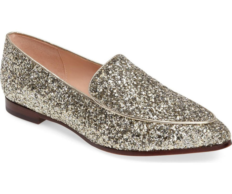 Kate Spade New York 'Calliope' Glitter Loafer