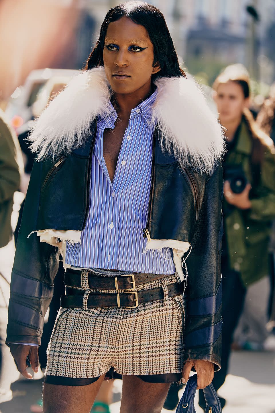 Doja, Naomi, Janet, Oh My! The Final Day of Paris Fashion Week Street Style