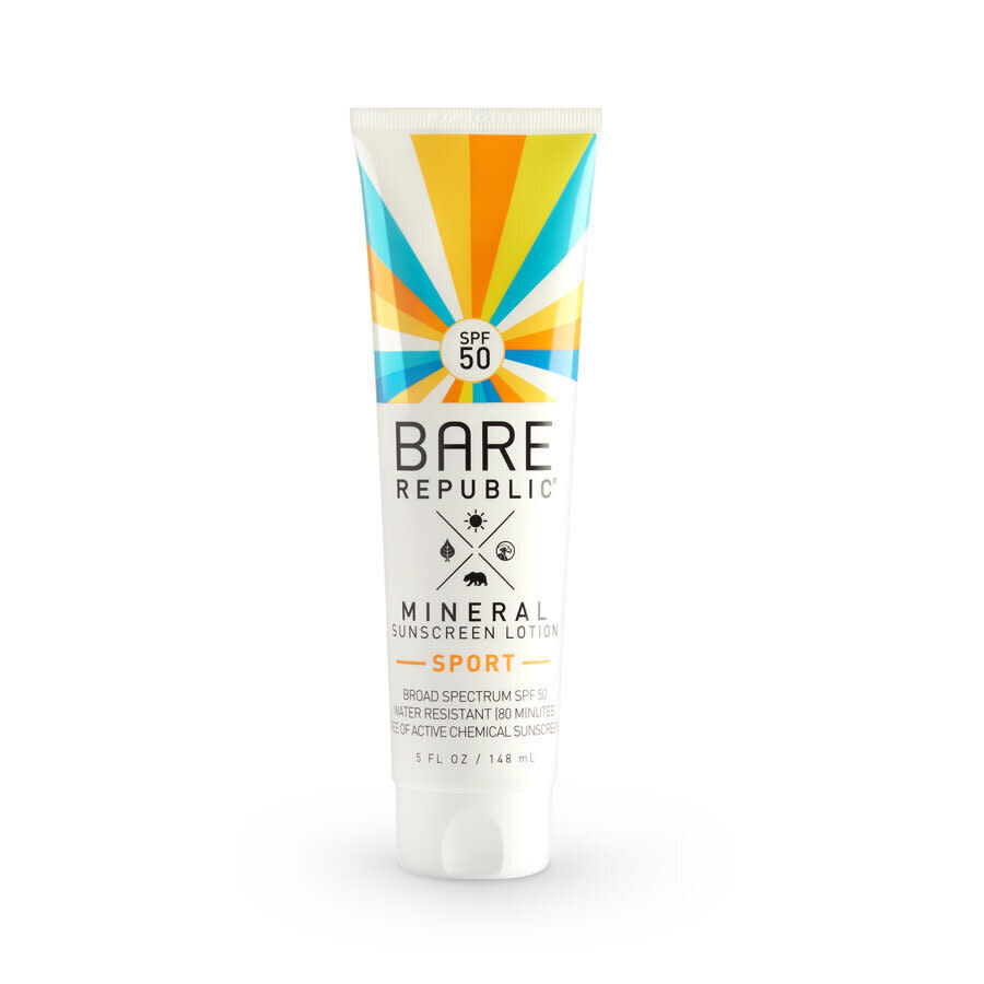 Bare Republic Mineral Sport Sunscreen Lotion (Photo: Bare Republic)