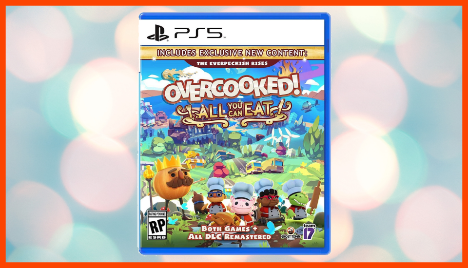 Save 20 percent on Overcooked! All You Can Eat for PlayStation 5. (Photo: Amazon)