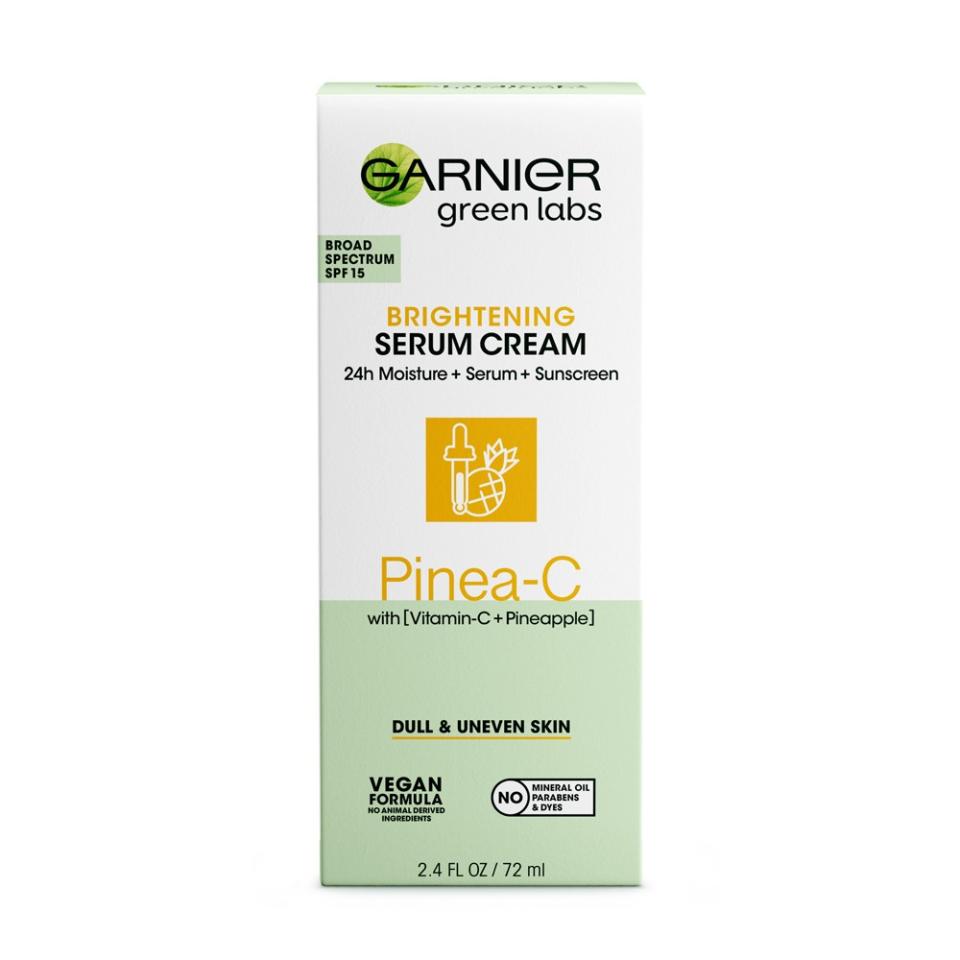 Garnier Green Labs Brightening Serum Cream Pinea-c, $13.50