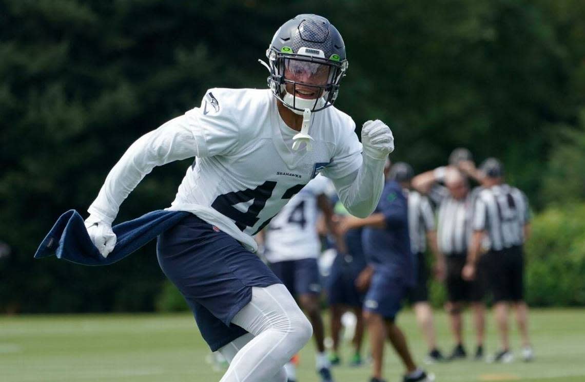 Josh Jones had his thyroid removed in the spring of 2021. Since then, he says he’s a different person. He could be starting in a new three-safety scheme for the Seahawks’ remade defense.