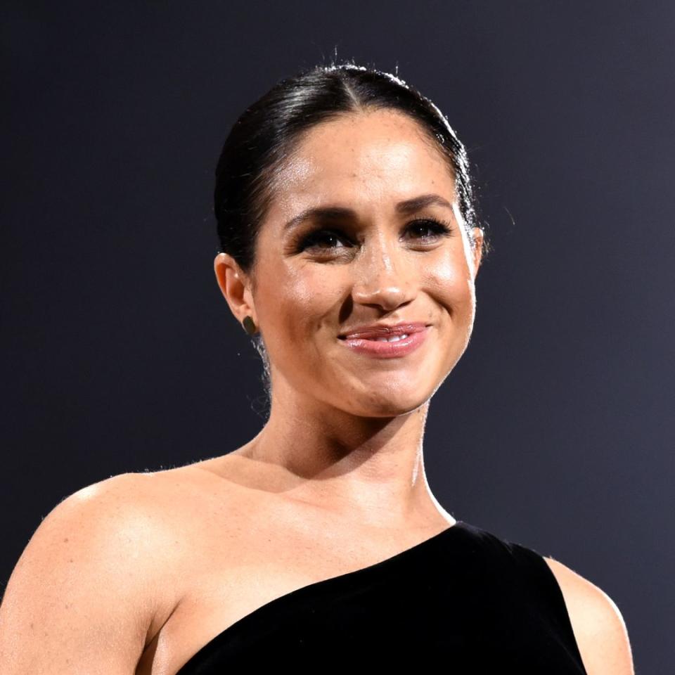 Meghan Markle stuns in glam halterneck backless dress at intimate dinner with Prince Harry