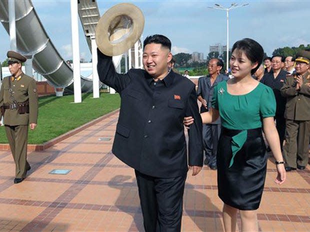 kim jong-un ri sol-ju