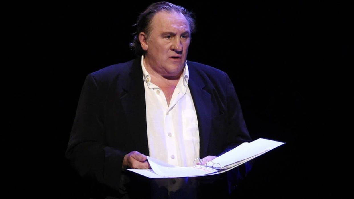 Gérard Depardieu, le 5 octobre 2015  - Dominique Faget - AFP