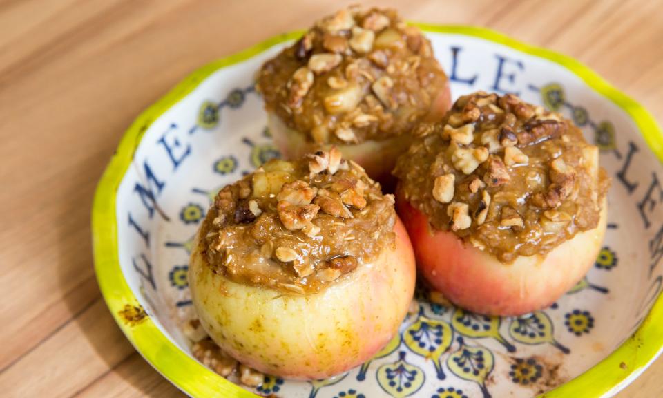 Stuff Your Baked Apples with Oatmeal and Bliss