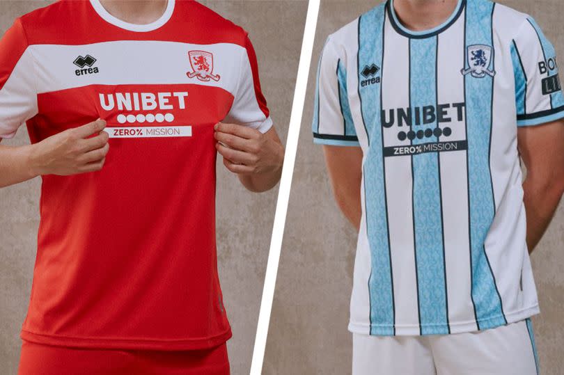 Middlesbrough have had unprecedented demand for their new home and away kits